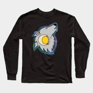 Wolf, Sun, & Moon Long Sleeve T-Shirt